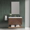 James Martin Vanities Marcello 36in Single Vanity, Chestnut w/ 3 CM Arctic Fall Top D200-V36-CSN-3AF - alternate 5